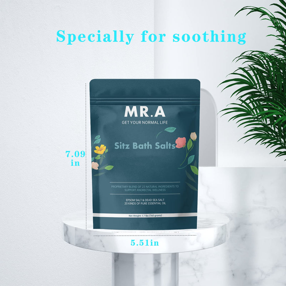 MR.A Sitz Bath Sels détails du produit — valeur et qualité supérieures.
