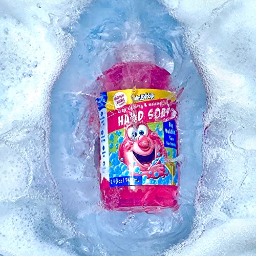 Mr. Bubble – application facile et mousse qui rince bien.