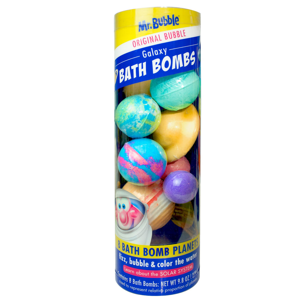 Mr. Bubble Galaxy Mercure: bombe de bain planétaire pour bain coloré et ludique