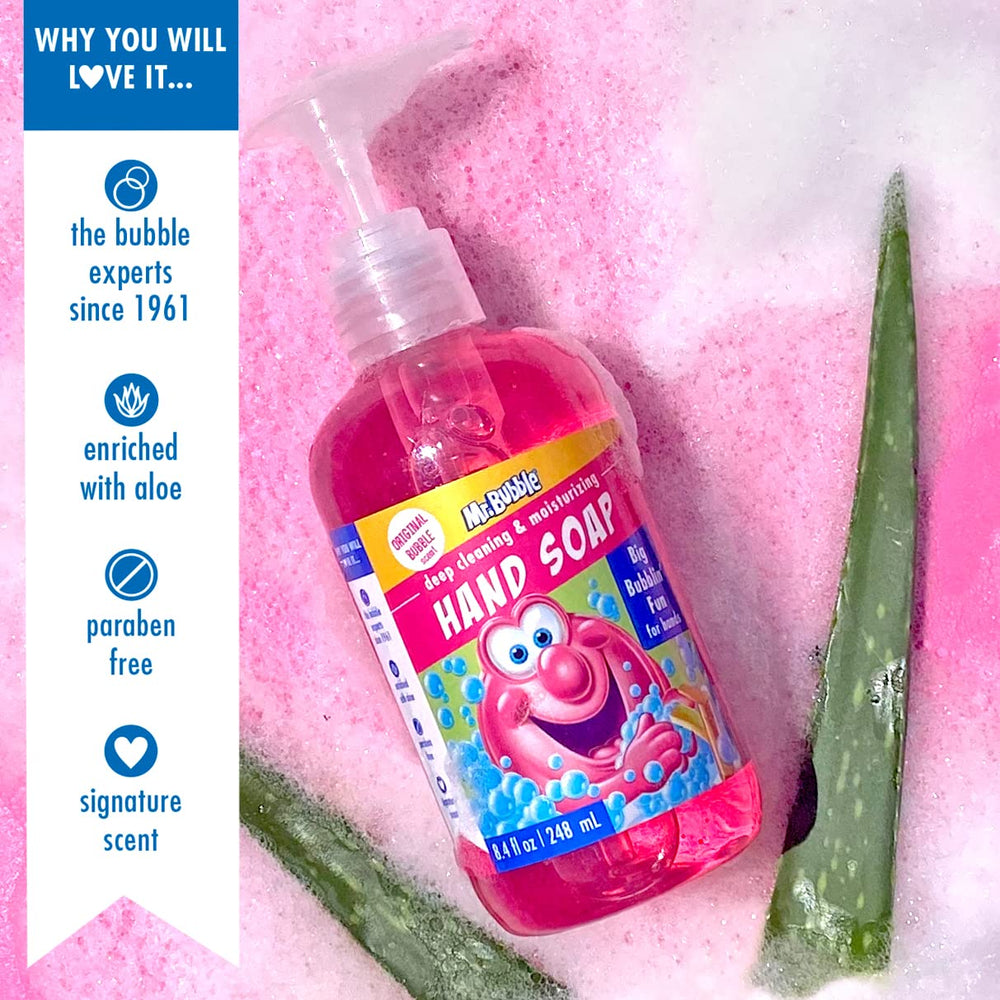 Mr. Bubble Pack de 3 bouteilles – pratique pour la famille.