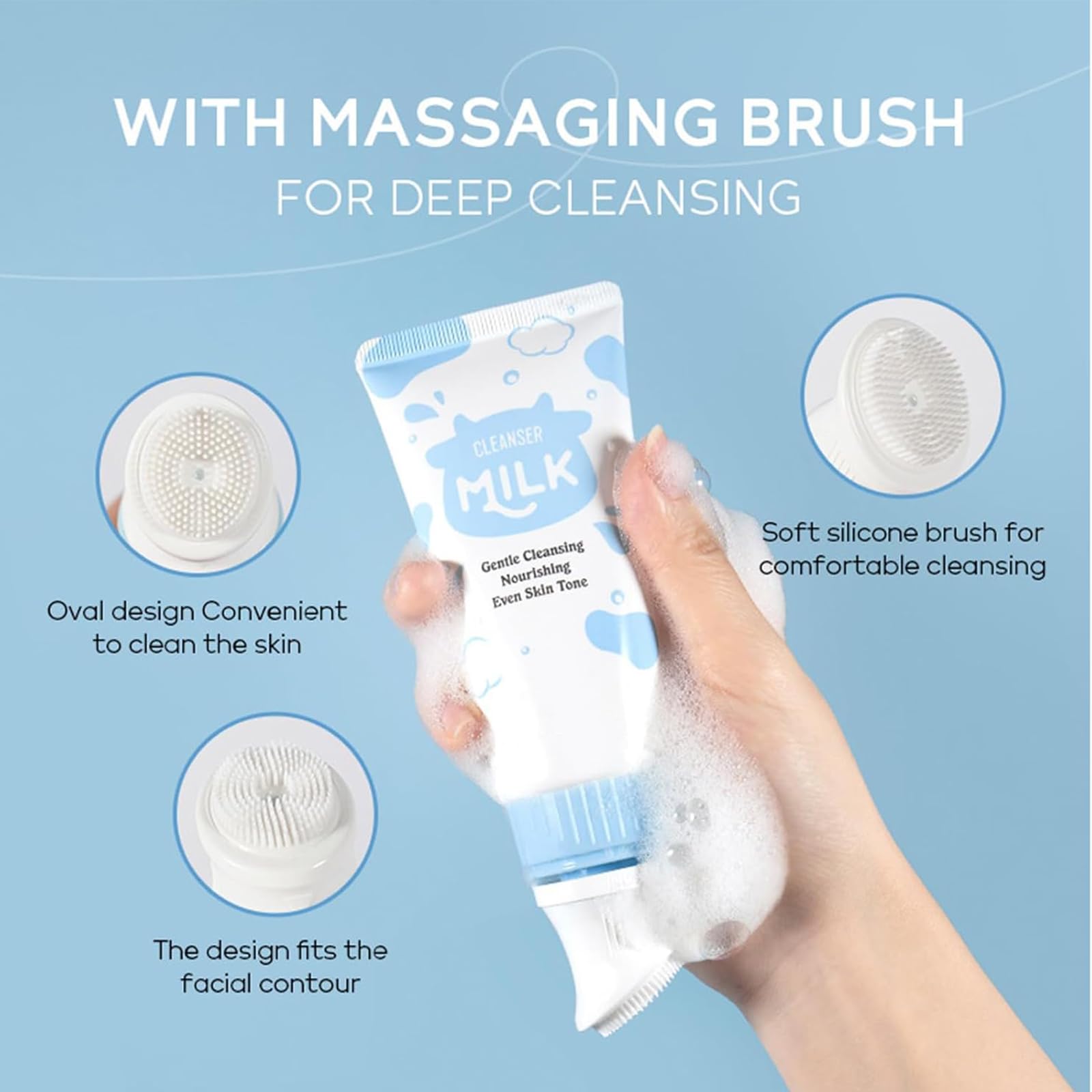 MrCuvaryas set lait creme-hydratante: peau douce et souple toute la journée.