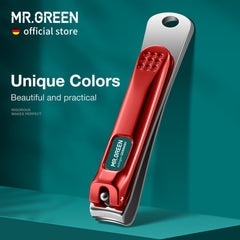 MR.GREEN coupe-ongles en acier inoxydable et durable.