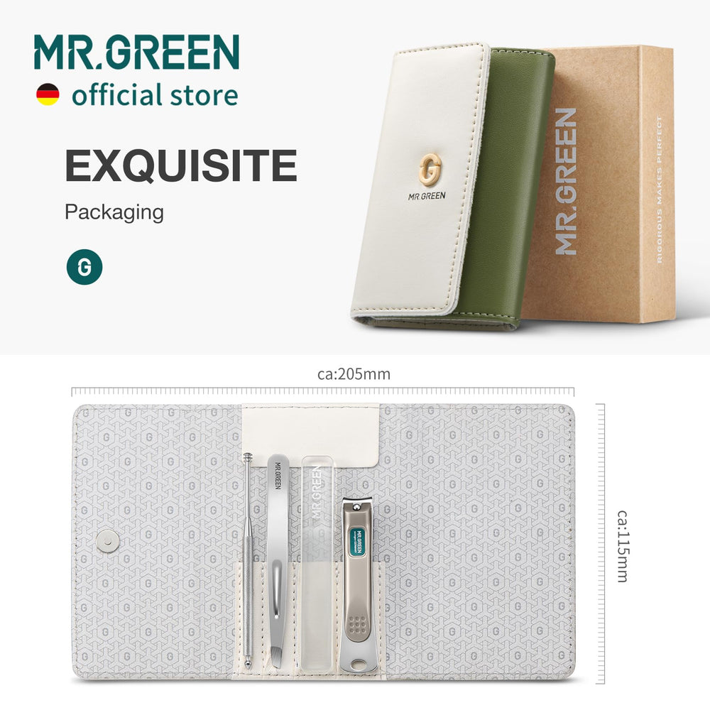 MR.GREEN coupe-ongles inclinés, coupe rapide et propre.