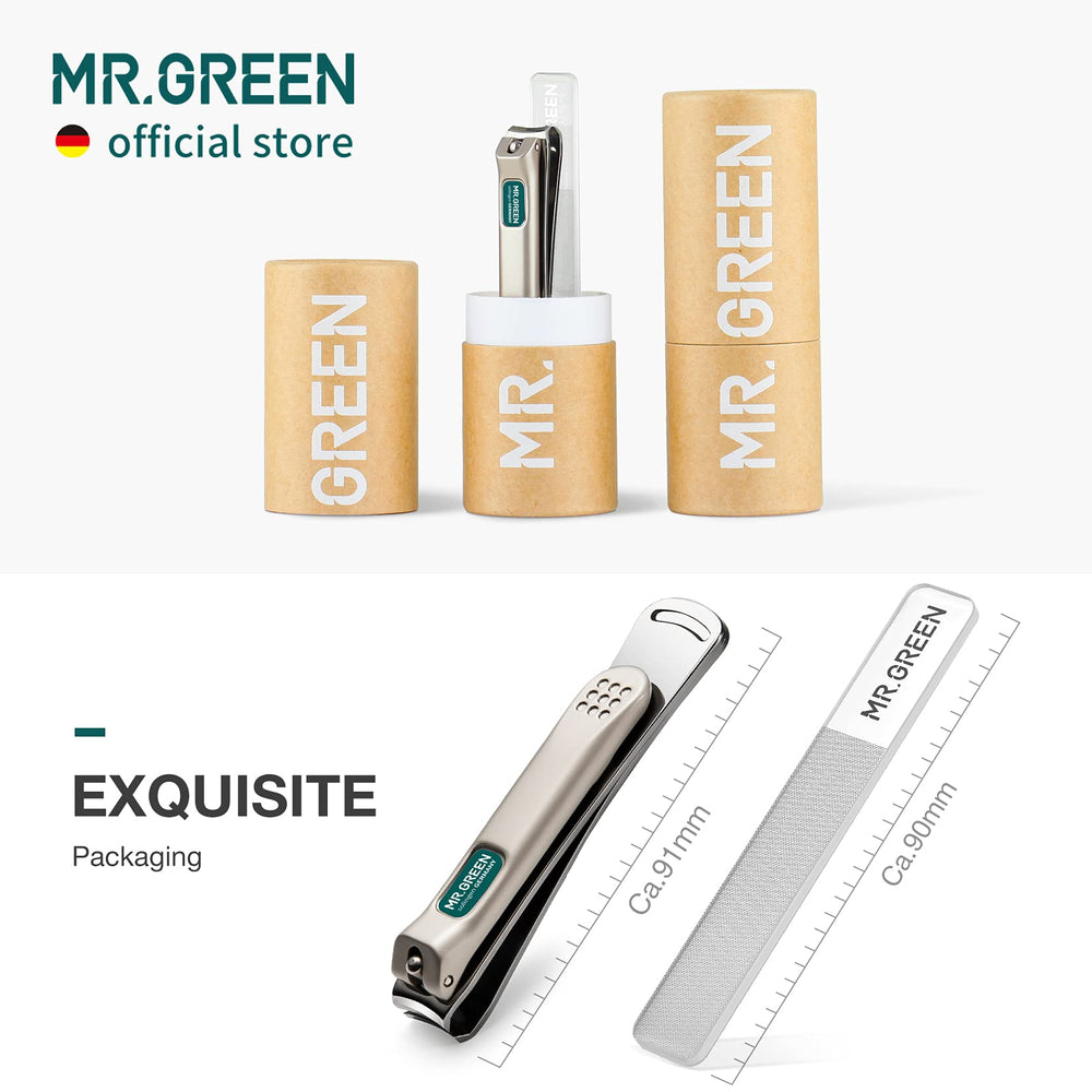 MR.GREEN ensemble accessoires manucure pour soins à domicile.