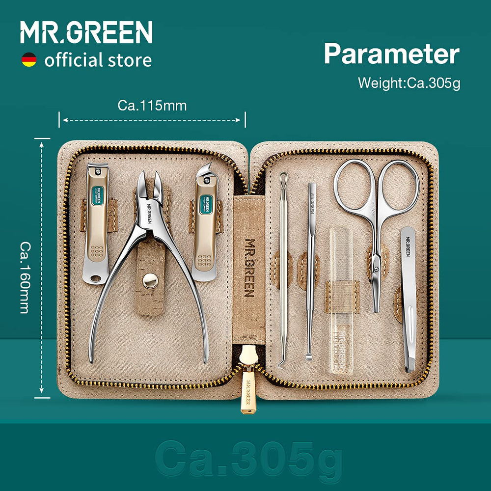 MR.GREEN étui PU gris élégant, rangement sûr et chic