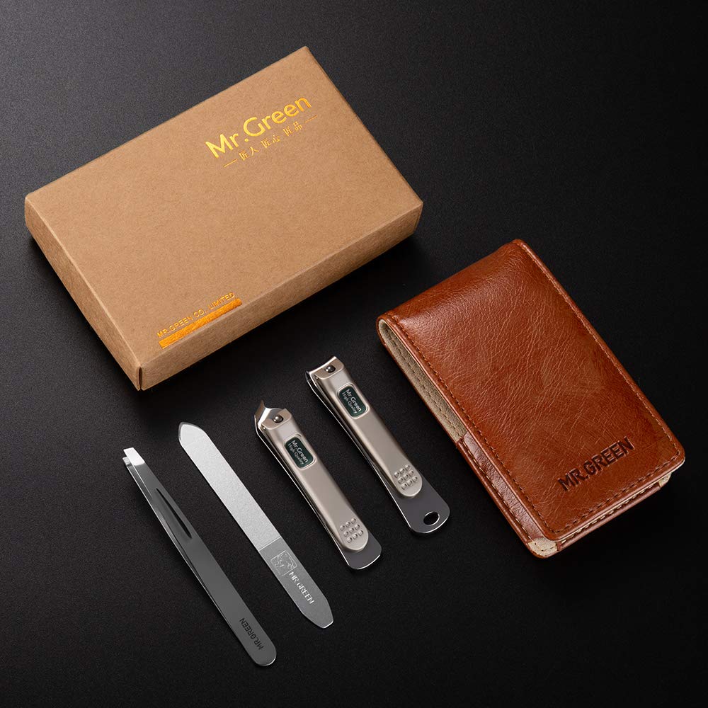 MR.GREEN kit-compact-etui-sac-a-main: solution prête-à-emporter pour le soin des ongles.