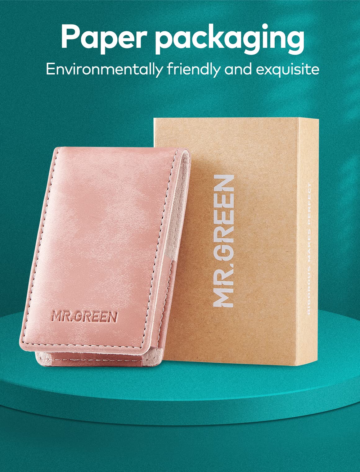 MR.GREEN kit manucure-pédicure 3 pièces, ensemble pratique pour domicile et déplacement.