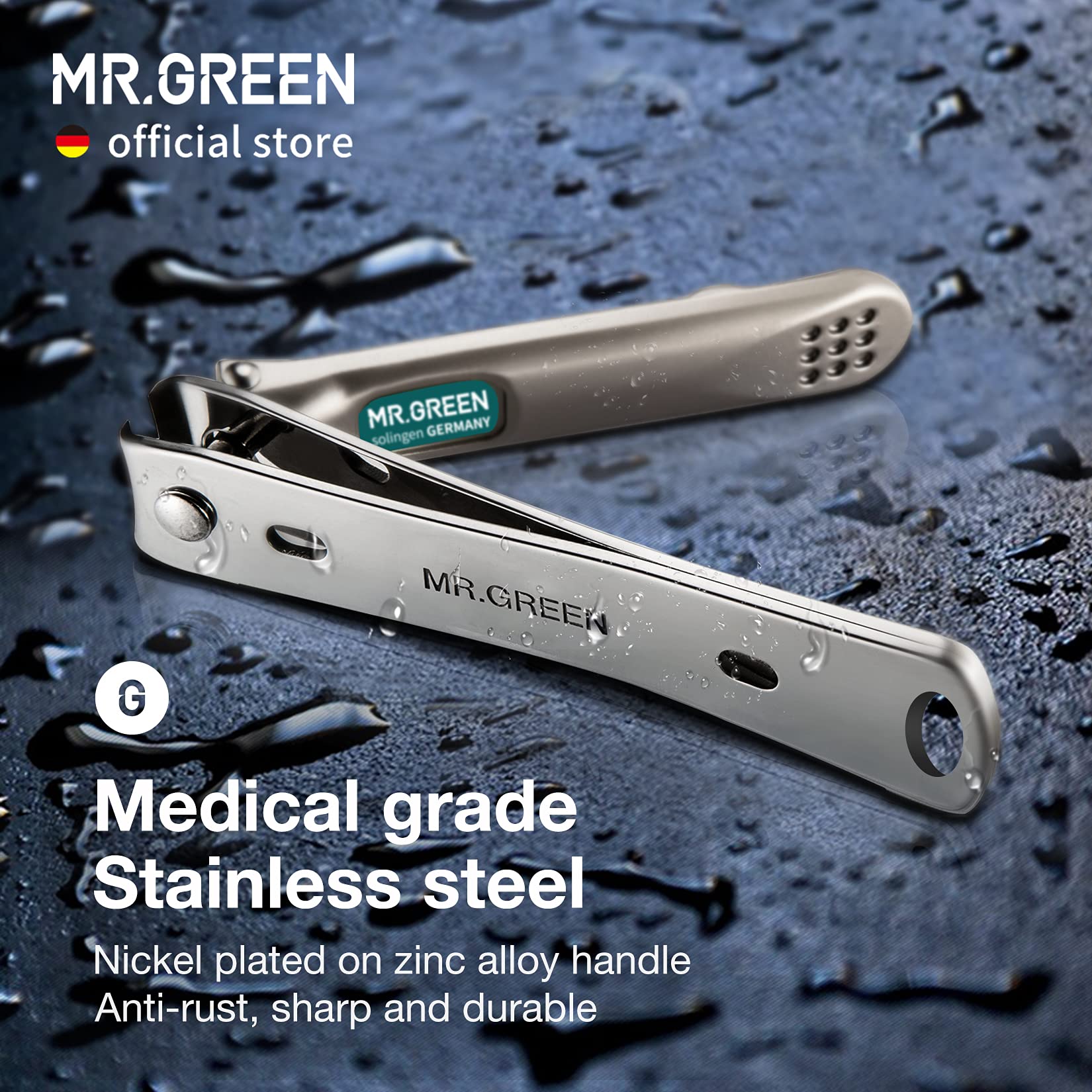 MR.GREEN lames tranchantes – technologie Seiko pour performance précise