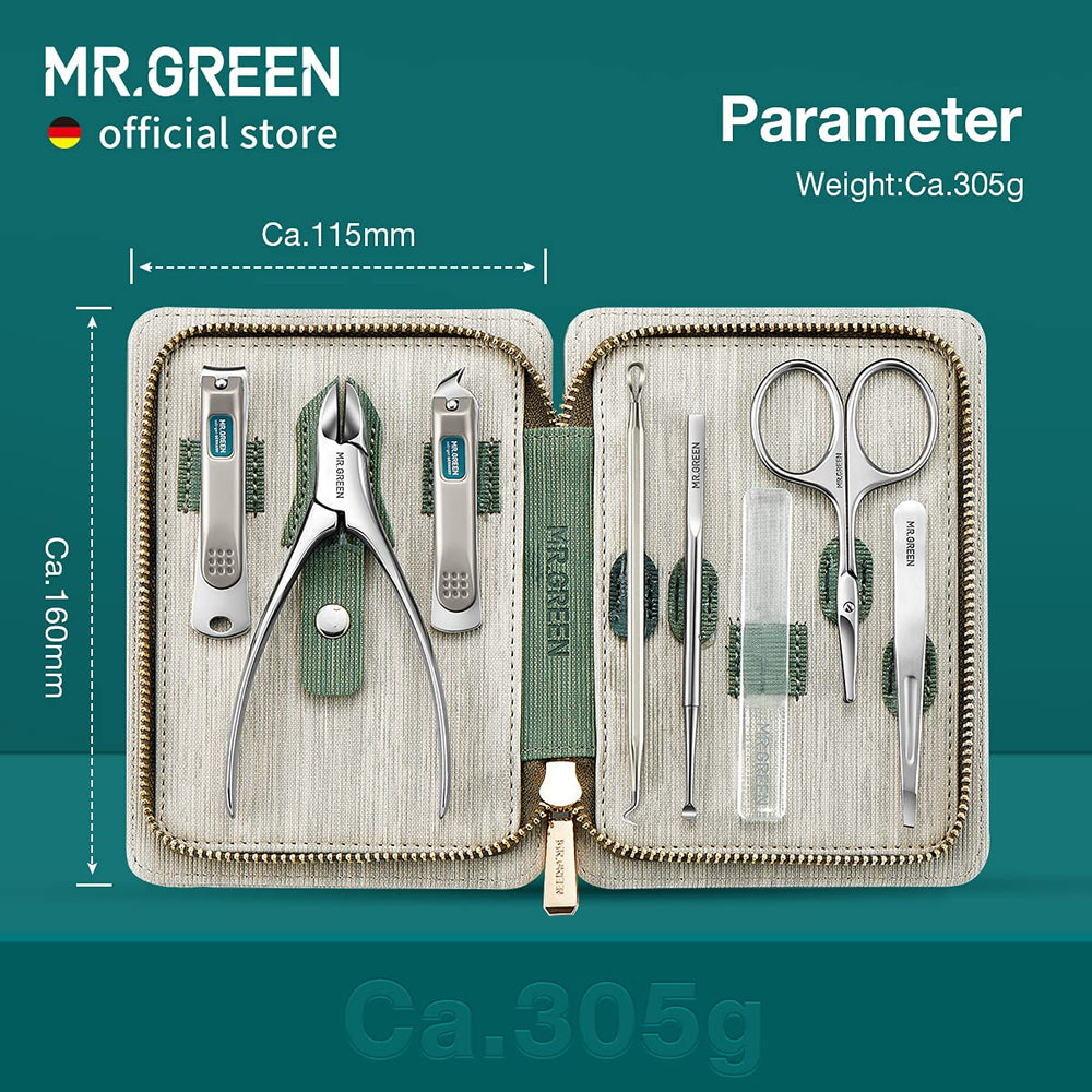MR.GREEN lime nano-verre, lime à ongles fine et durable