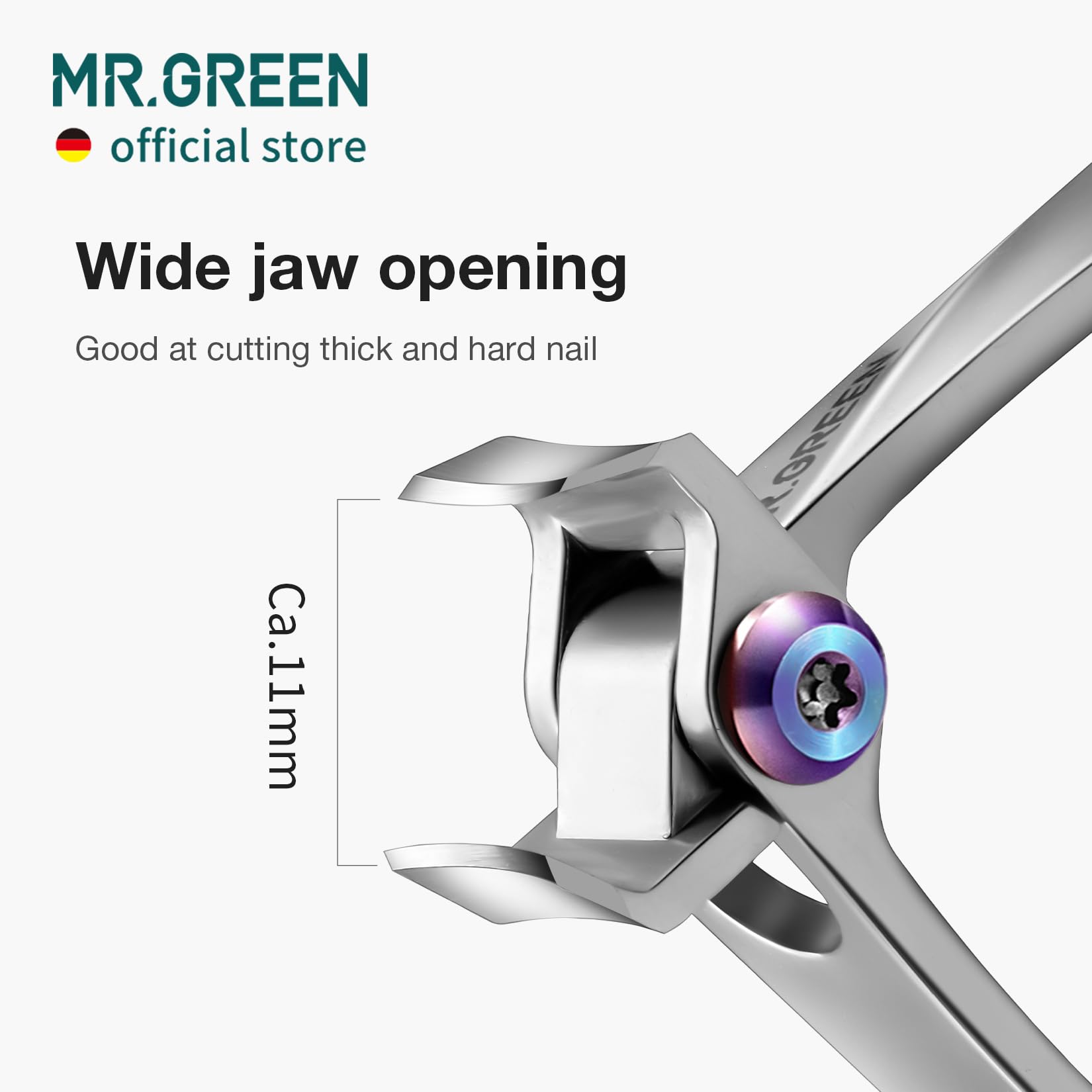 MR.GREEN magnetic dual-purpose bar adds stability and easy storage.
