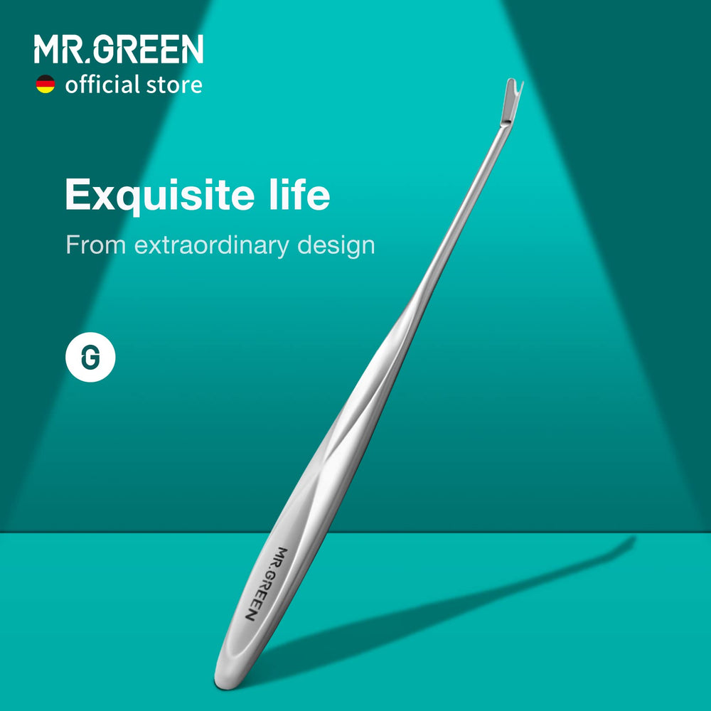 MR.GREEN ouverture en V pour délimiter proprement la cuticule inox.