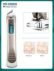 MR.GREEN pince-ongles : outil fiable pour des retouches d’ongles précises.