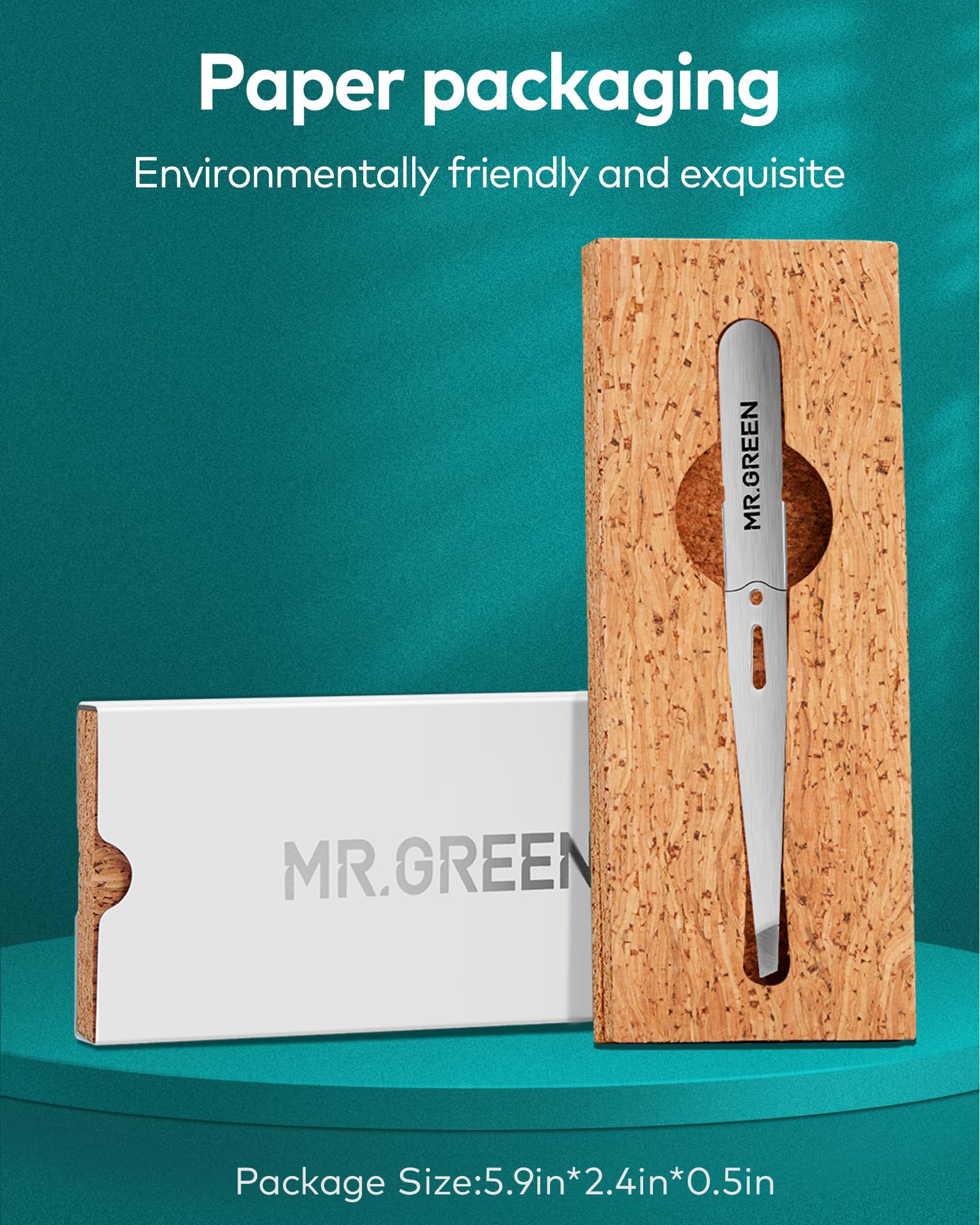 MR.GREEN pinces-design-compact-portable, facile à transporter en voyage.