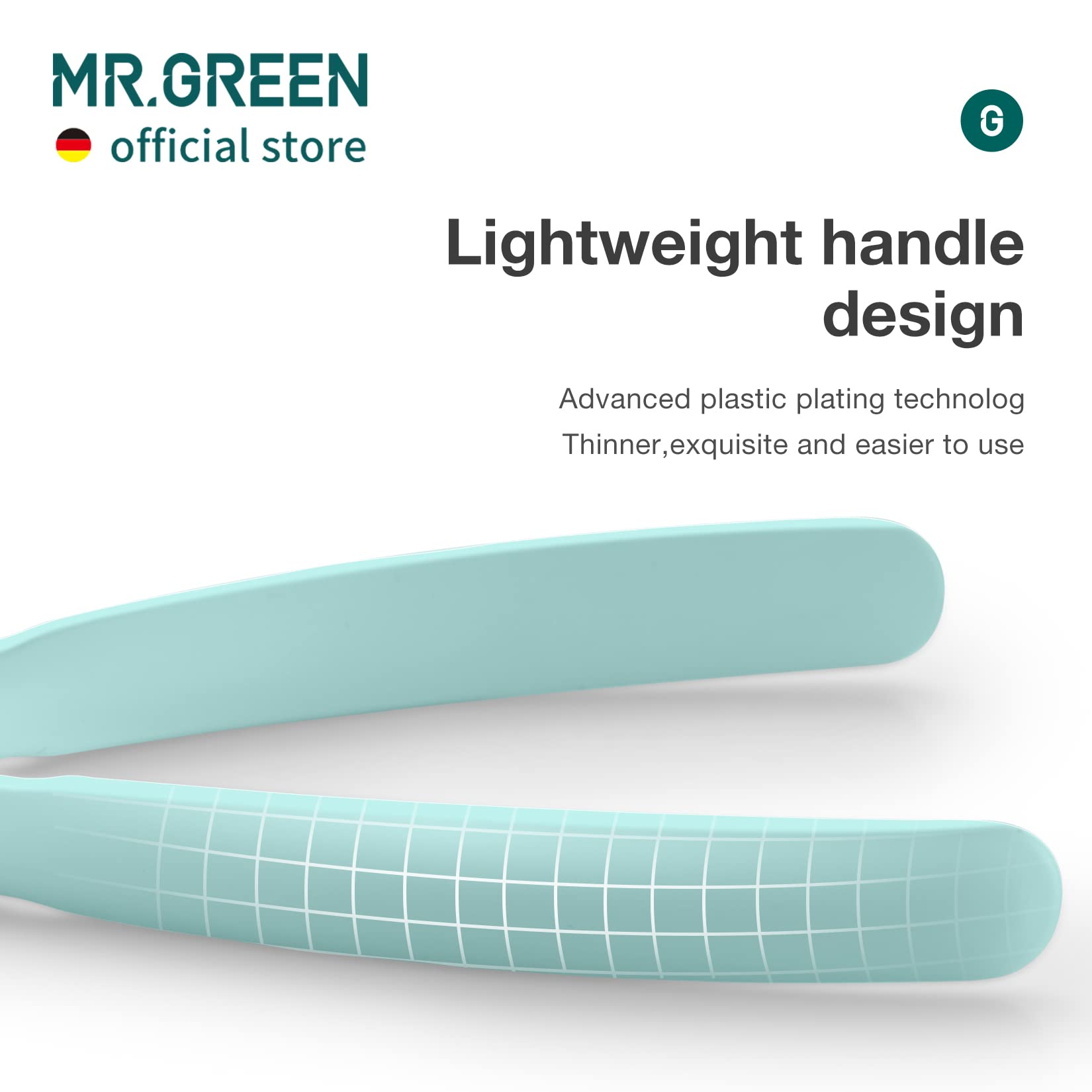 MR.GREEN ressort breveté intégré assure une elasticité constante.