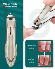 MR.GREEN set-manucure-coupe-ongles-pieds: outil fiable pour pédicures à domicile.