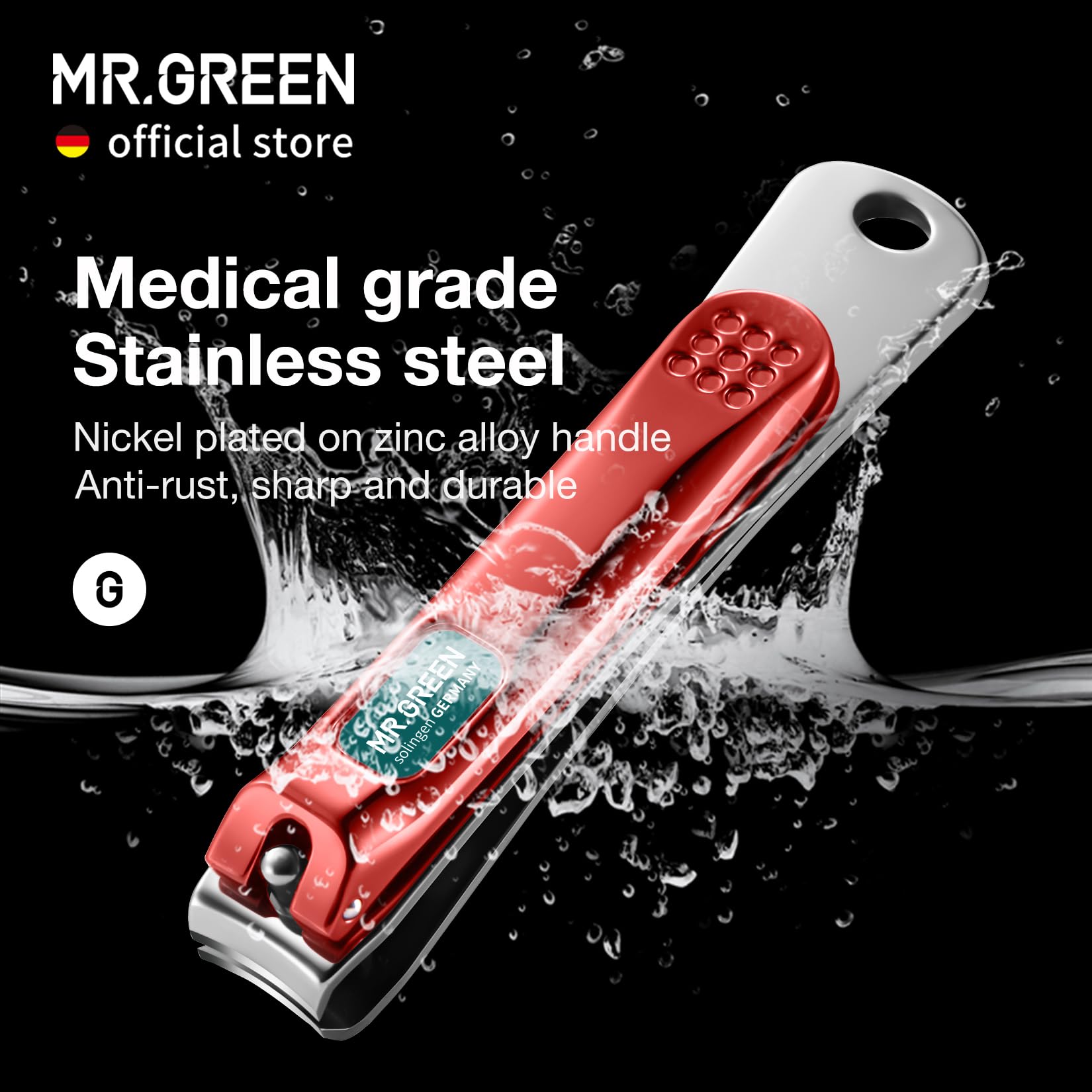 MR.GREEN tranchant ultra-fin grâce à l’affûtage Seiko.