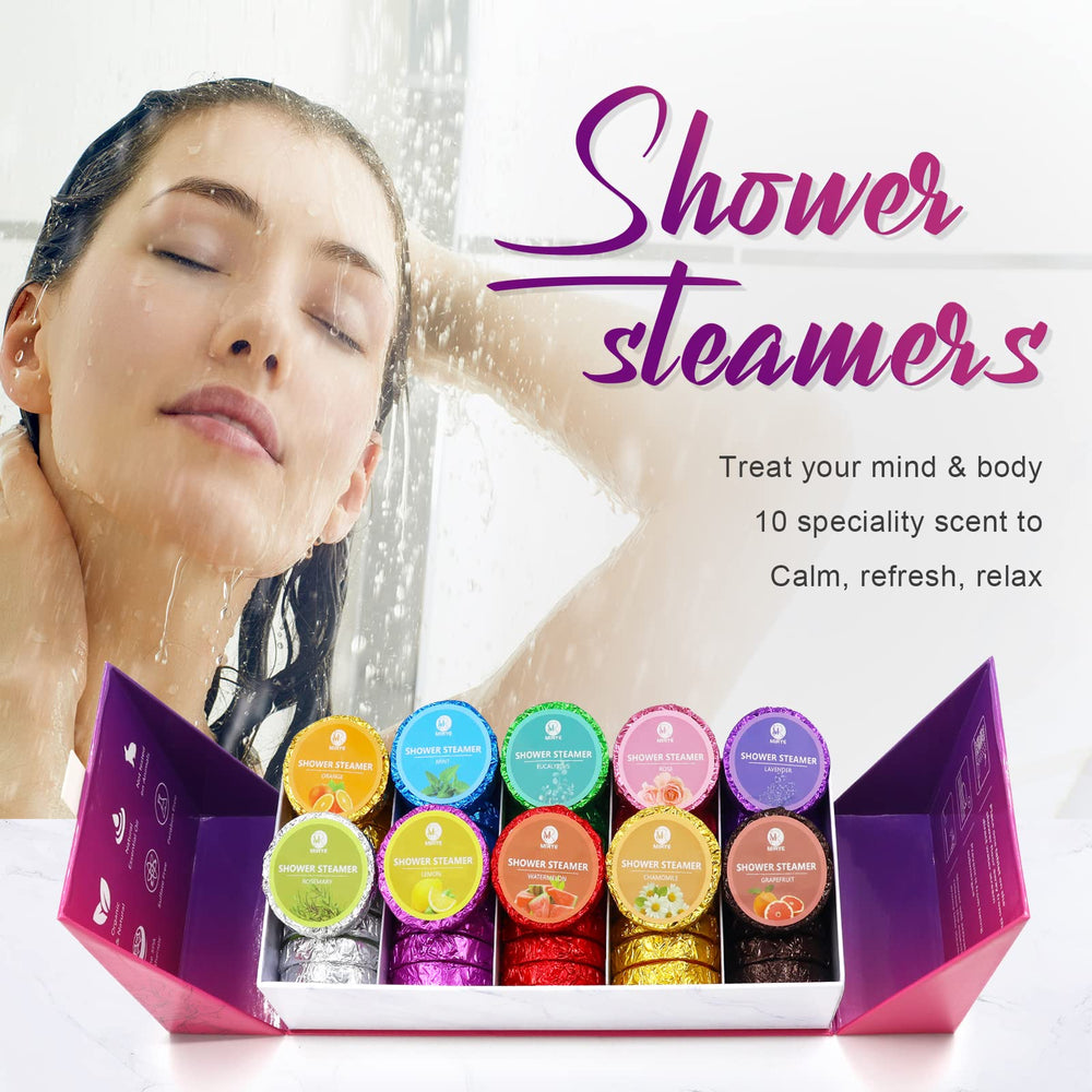 MR MIRYE assortiment 10 parfums douche pour choisir votre senteur préférée