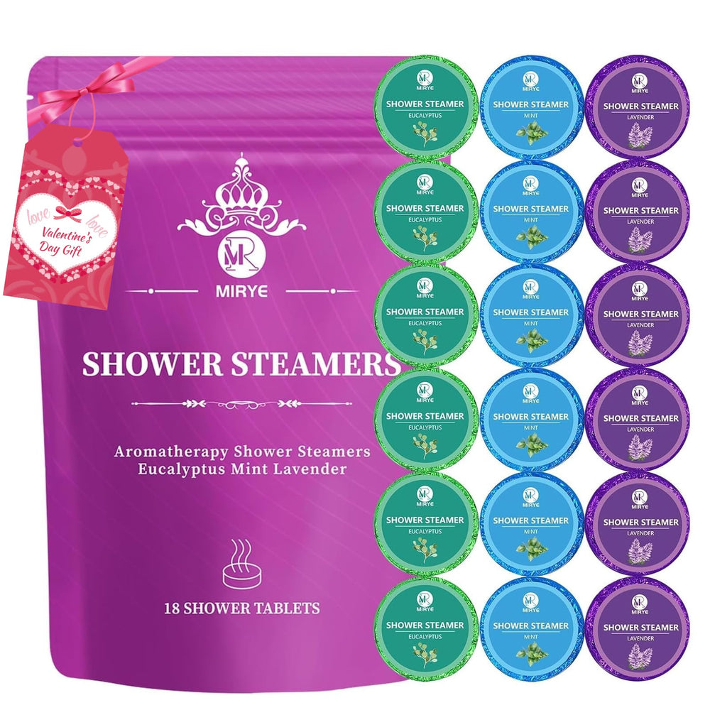 MR MIRYE bombes-douche eucalyptus: expérience revitalisante pour démarrer la journée.