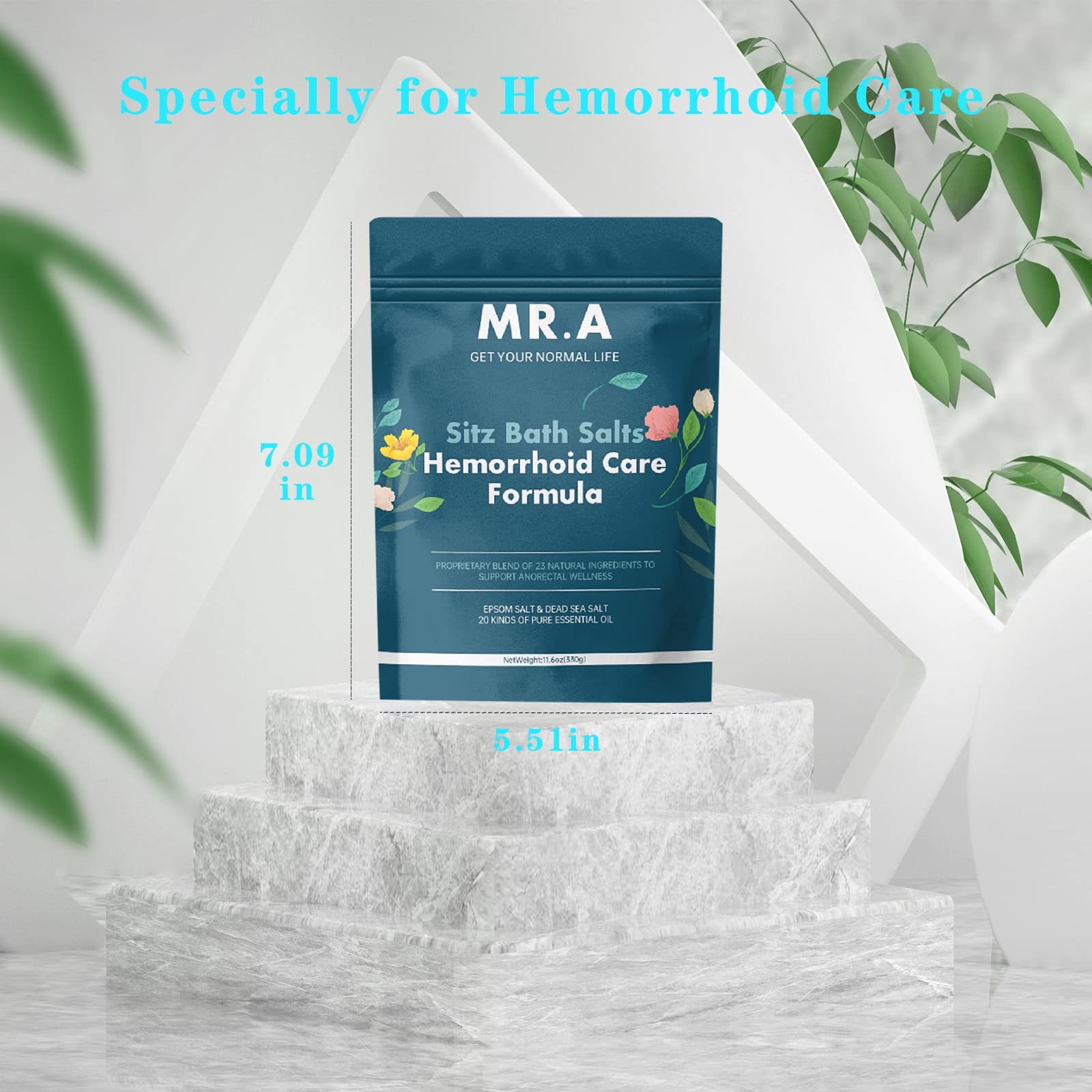 MR.A bain de siège relaxant: utilisation facile et quotidienne