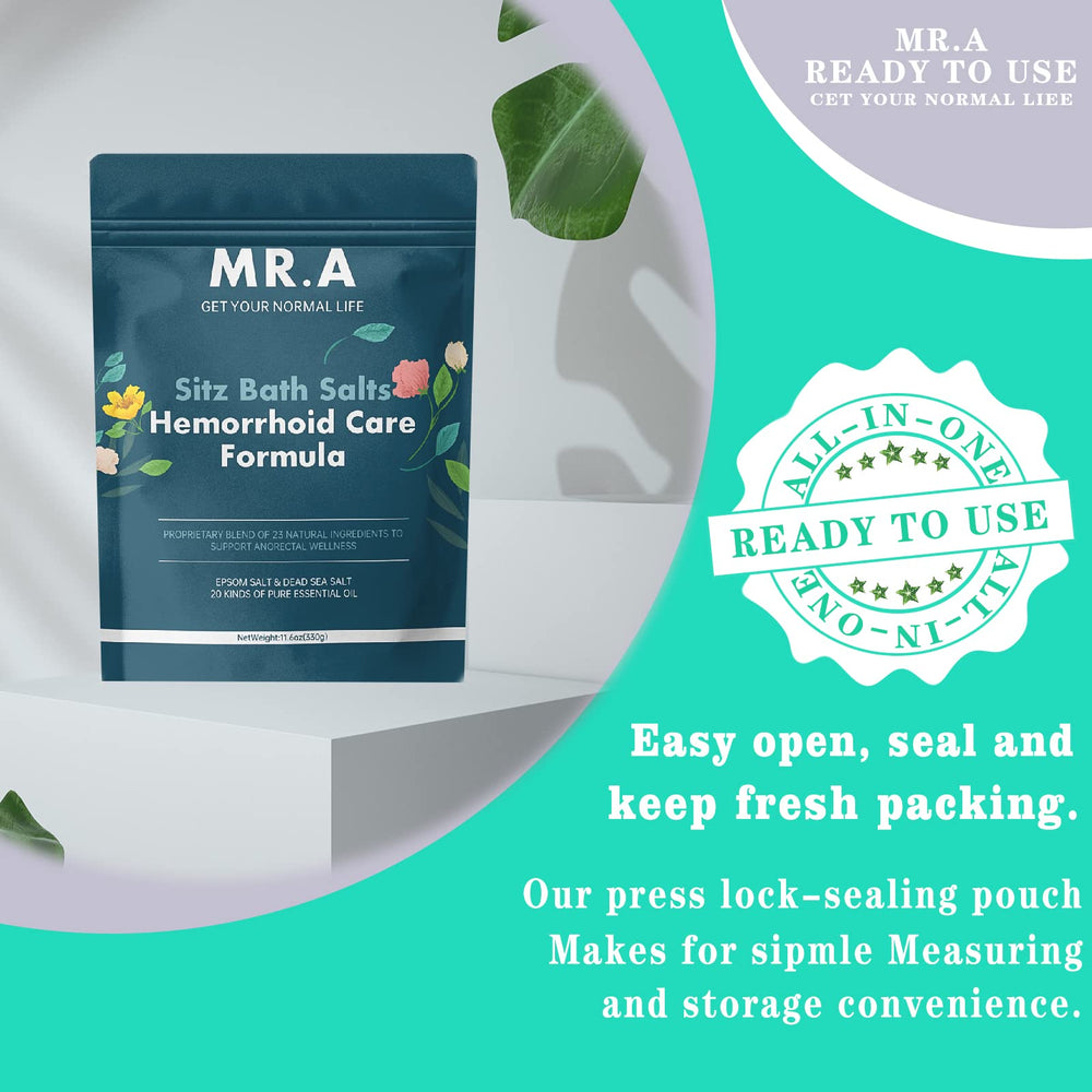 MR.A sachets sans BPA: emballage sûr et préserve le parfum