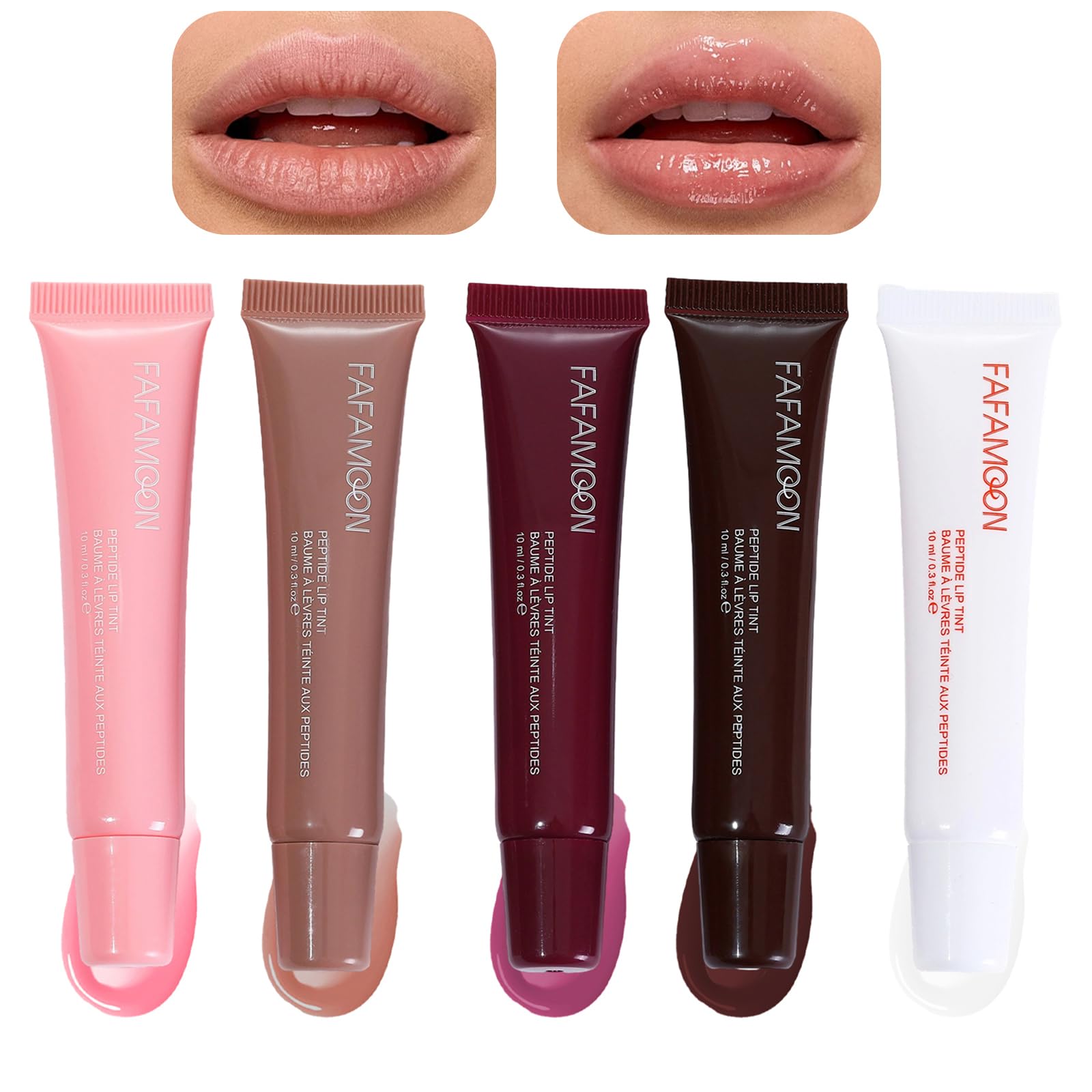 Mrettick gloss hydratant cinq nuances pour un éclat nourri