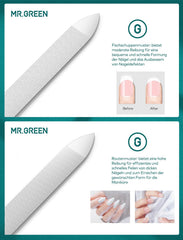MR.GREEN lime à ongles acier japonais 420J2, durable et hygiénique
