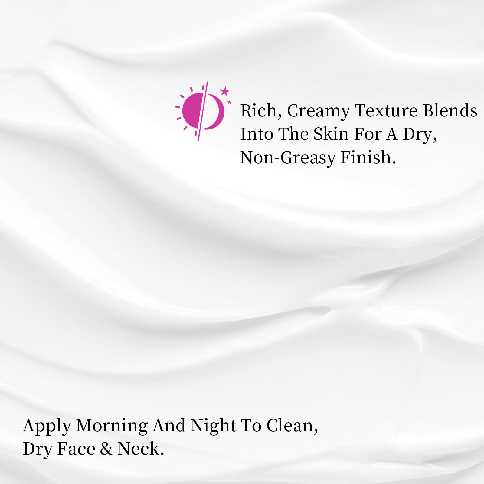 MRLILEI Beauty Crème Cou 4 en 1 – texture-souple, confort rapide et non collante.