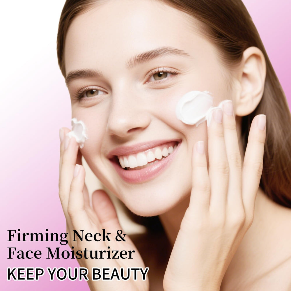 MRLILEI Beauty Crème Cou 4 en 1 – usage quotidien pour cou, visage et décolleté.