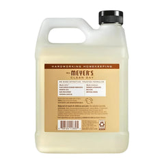 Mrs MEYER'S bouteille savon mains avoine fleur, dosage pratique et agréable.