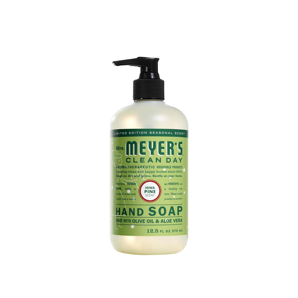 Bouteille avec pompe de Mrs Meyer's Clean Day, utilisation facile