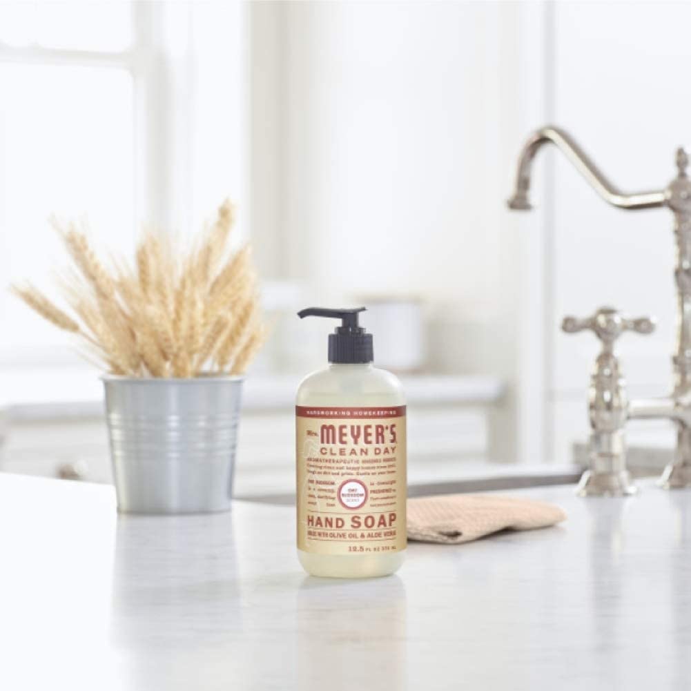 Bouteille Mrs MEYER'S Clean Day Savon Mains hydratant à l'aloe et olive