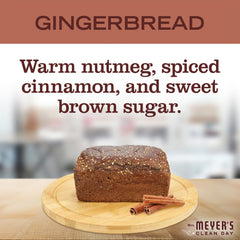 Mrs. MEYER'S Gingerbread hand soap close-up shows creamy foam for everyday use