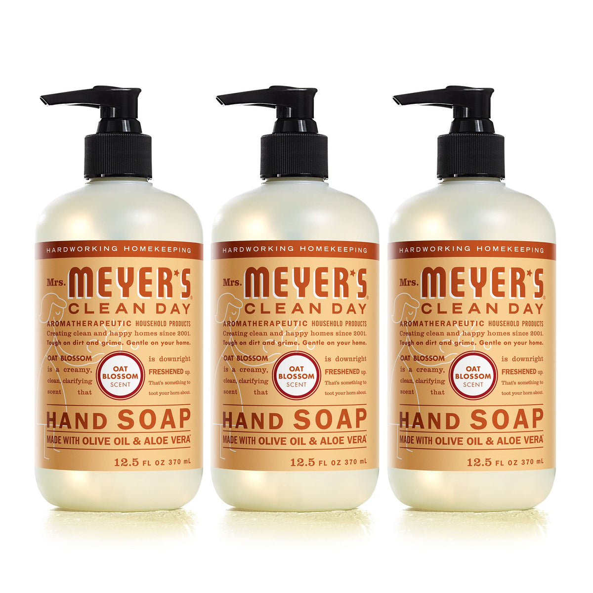 MRS MEYER'S CLEAN DAY versement fluide dans la bouteille, pratique.