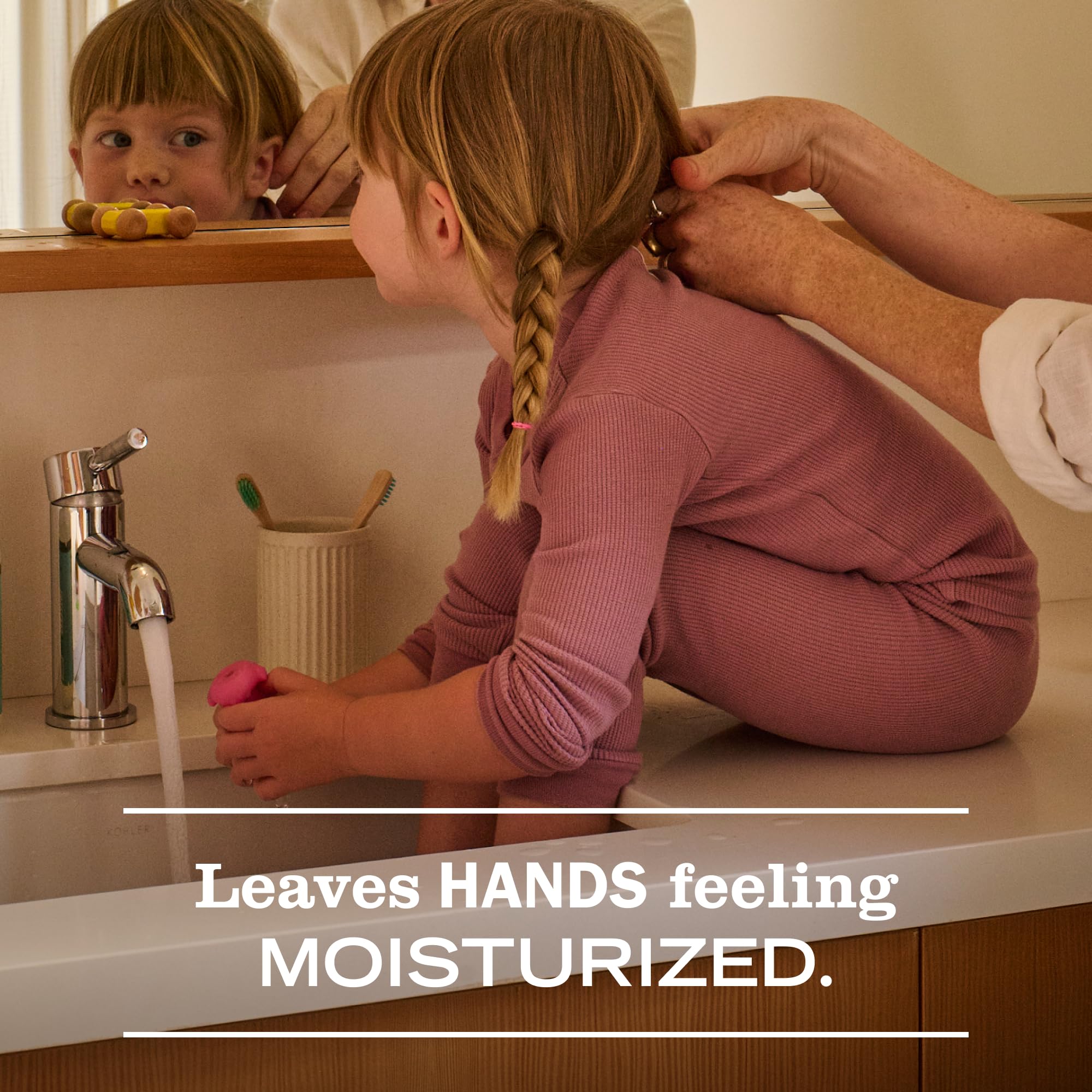 Mrs. MEYER'S Clean Day savon main pain-d-epice pour parfum chaleureux.