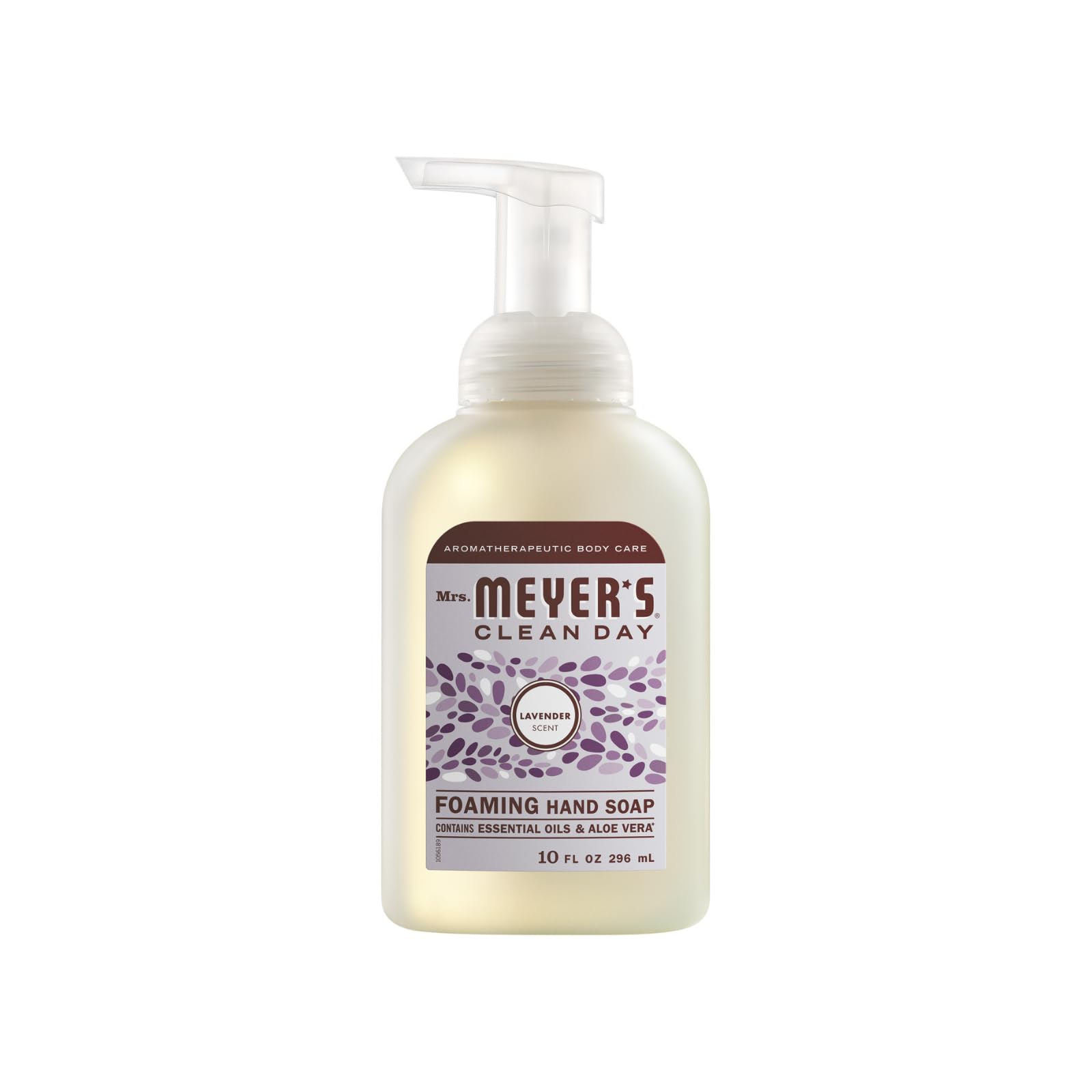 Ingrédients principaux huile d'olive et Aloe dans le savon Mrs. Meyer's