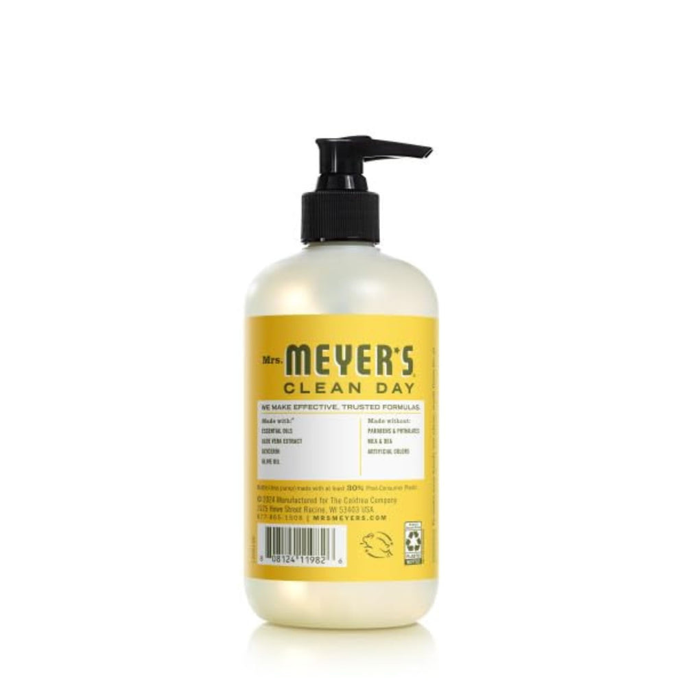 Mrs. Meyer’s Clean Day Savon Liquide Mains – Utilisation facile, parfum durable à chaque lavage