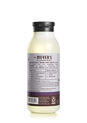 MRS. MEYER'S Clean Day Lavande—mousse généreuse, peau douce après la douche.
