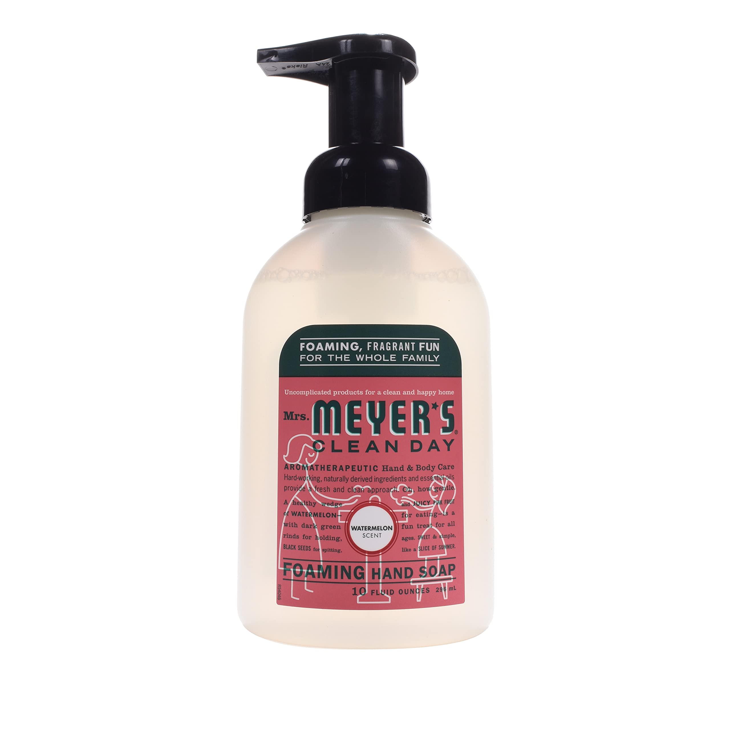 Mrs. Meyer's Clean Day Mousse Melon — flacon mousse melon pour lavage quotidien.