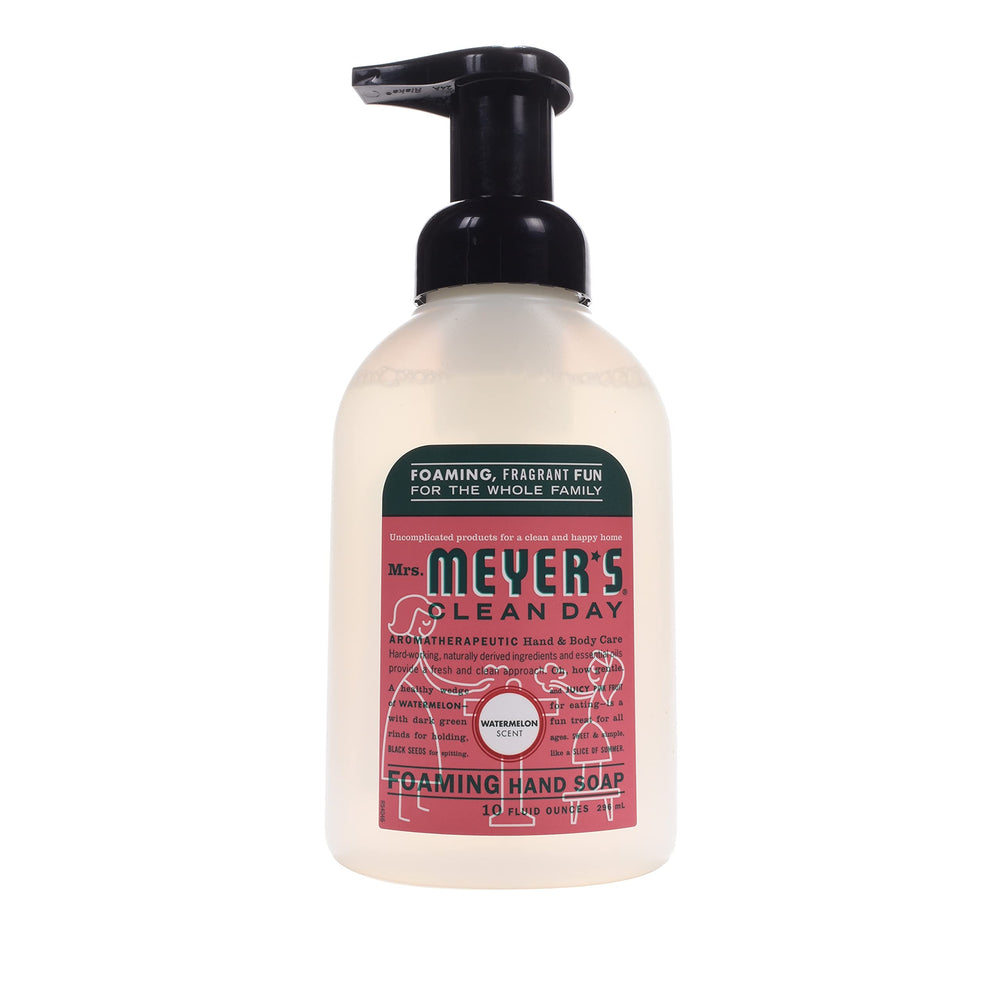 Mrs. Meyer's Clean Day Mousse Melon — flacon mousse melon pour lavage quotidien.