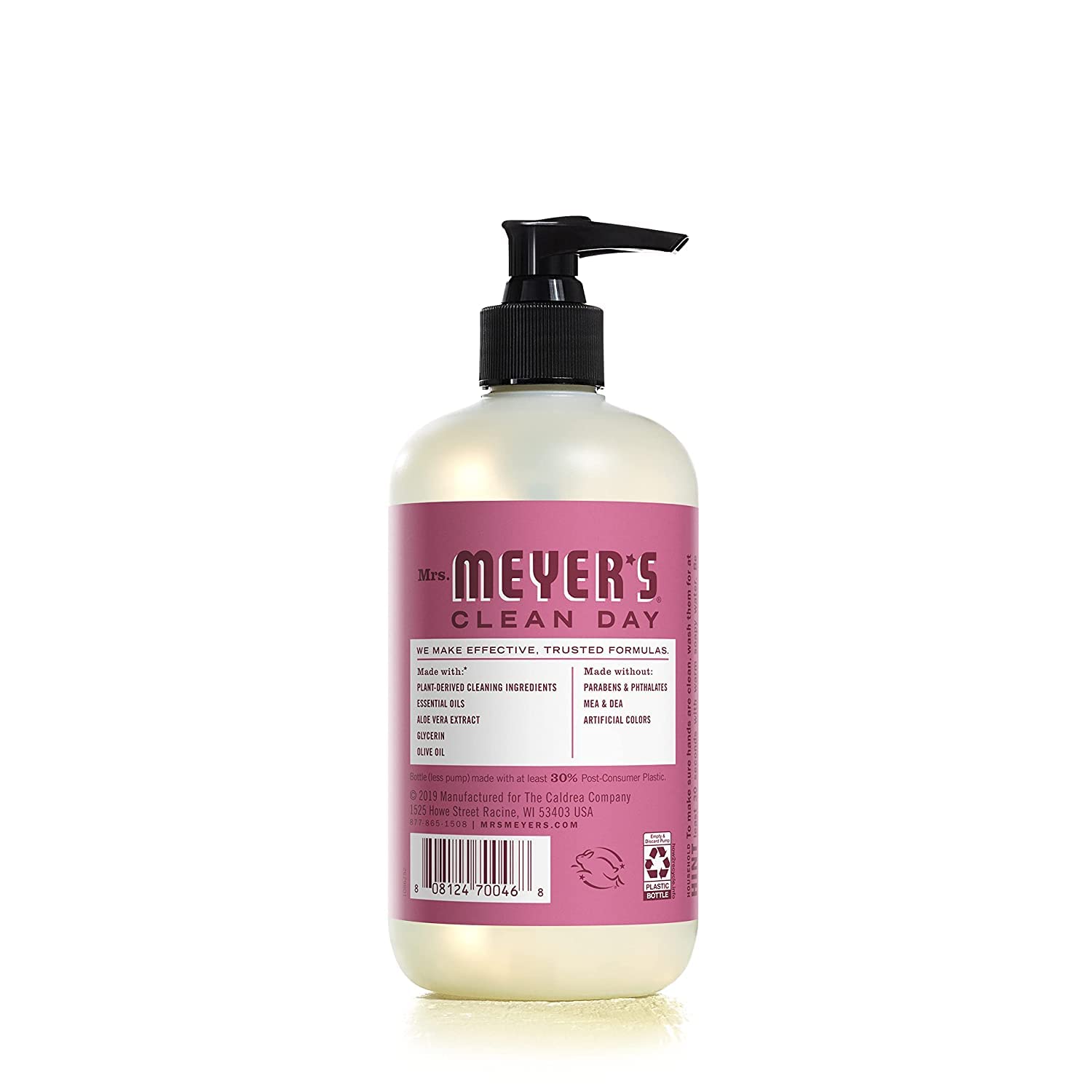 Mrs. Meyer's Clean Day Mum gel, parfum chaleureux et durable.