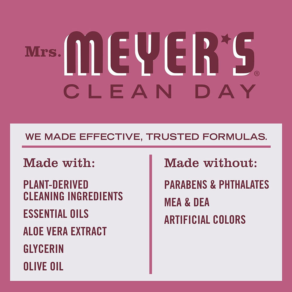 Mrs. Meyer's Clean Day Mum parfum floral épicé.