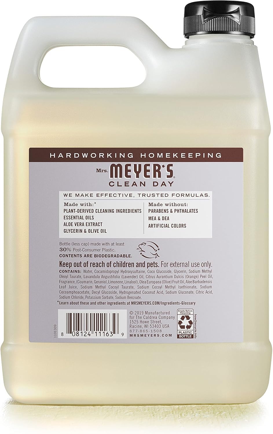 Kit de remplissage Lavande Mrs. Meyer's Clean Day pour renouveler sans gaspiller.