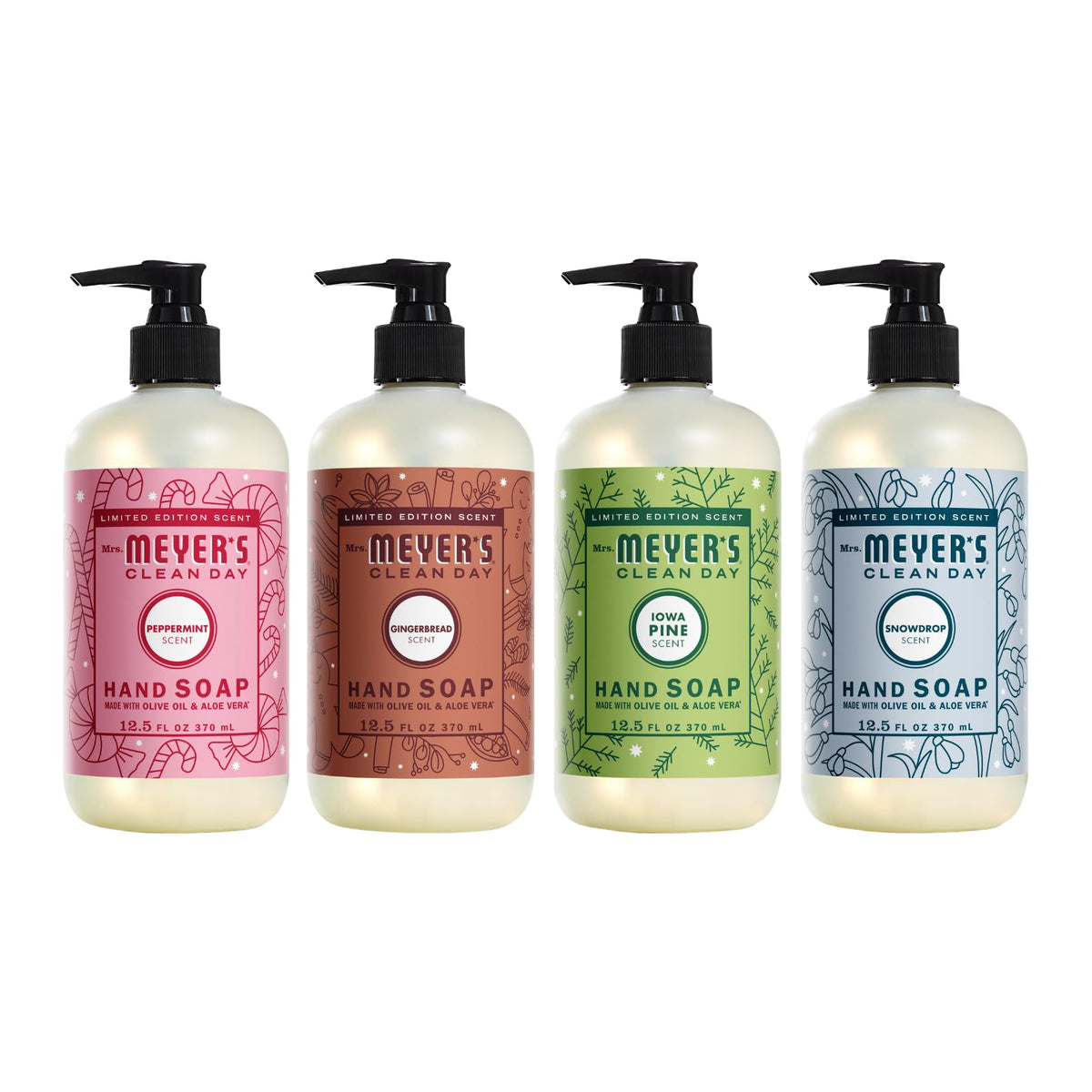 Mrs Meyer's Clean Day Savon mains pain-depices, douceur automnale pour les mains