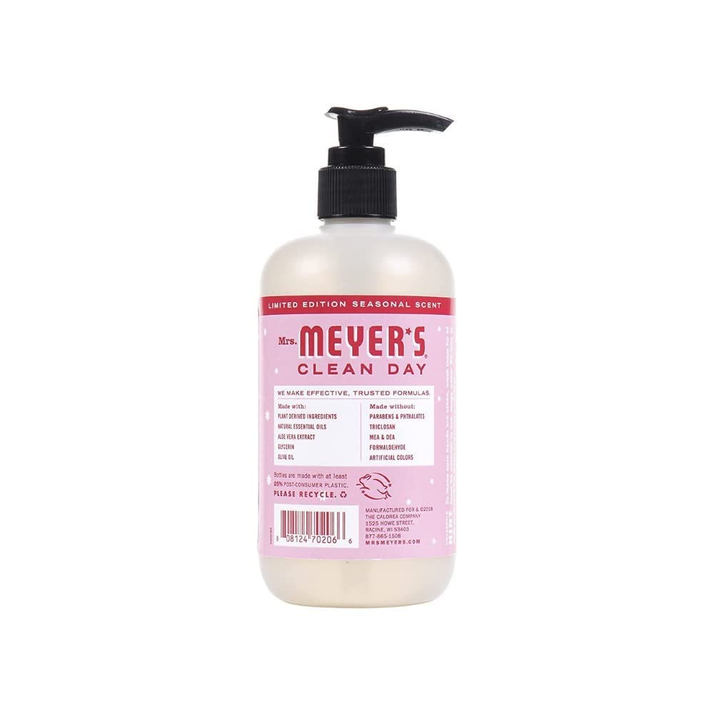 Texture mousseuse douce de Mrs Meyer's Clean Day pour les mains