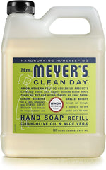 Mrs. MEYER'S ingrédients hydratants huile-d-olive-aloe-vera: soin des mains.