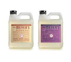 Mrs MEYER'S remplissage savon mains avoine fleur, douceur hydratante.