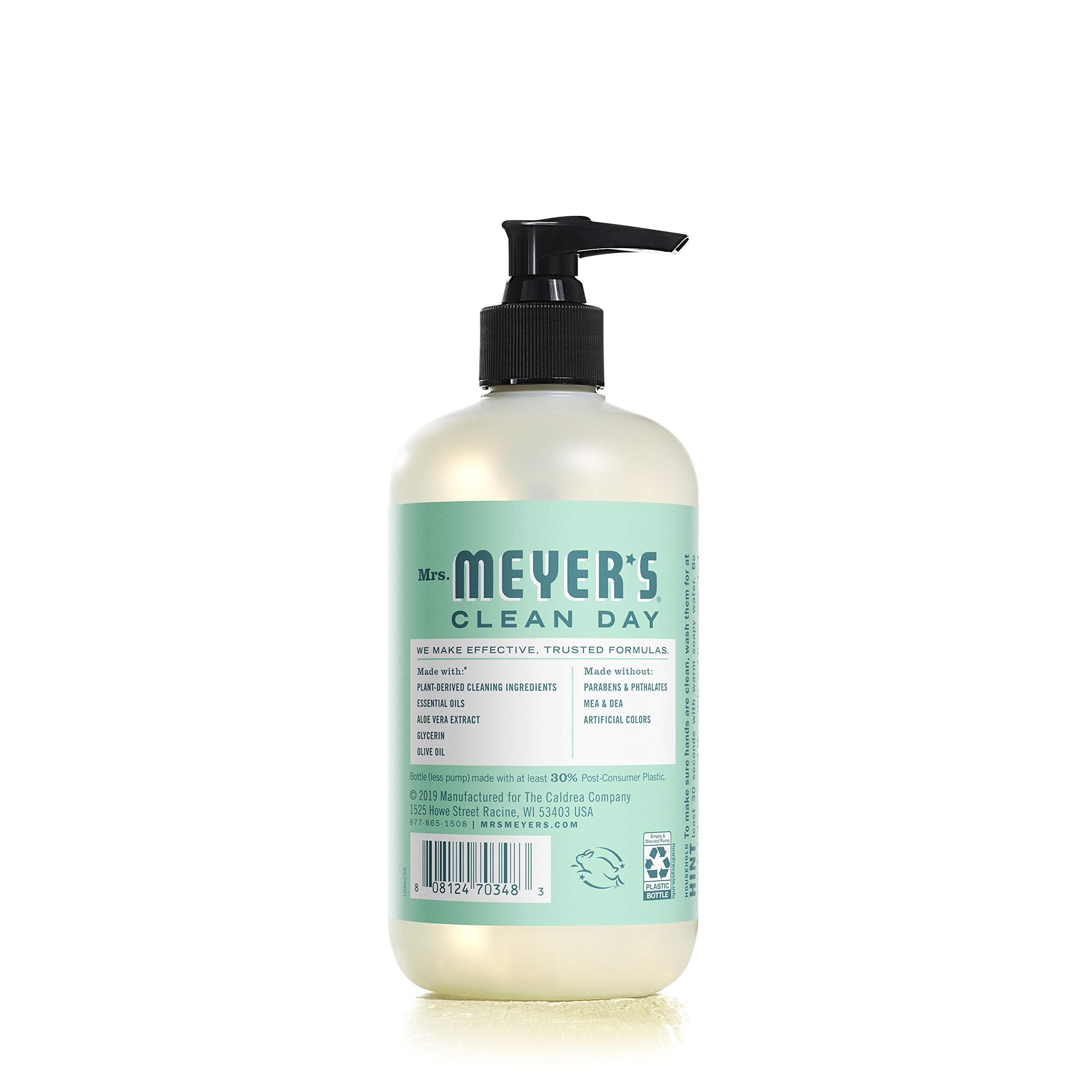 Utilisation quotidienne des savons Mrs. Meyer's pour des mains Douces
