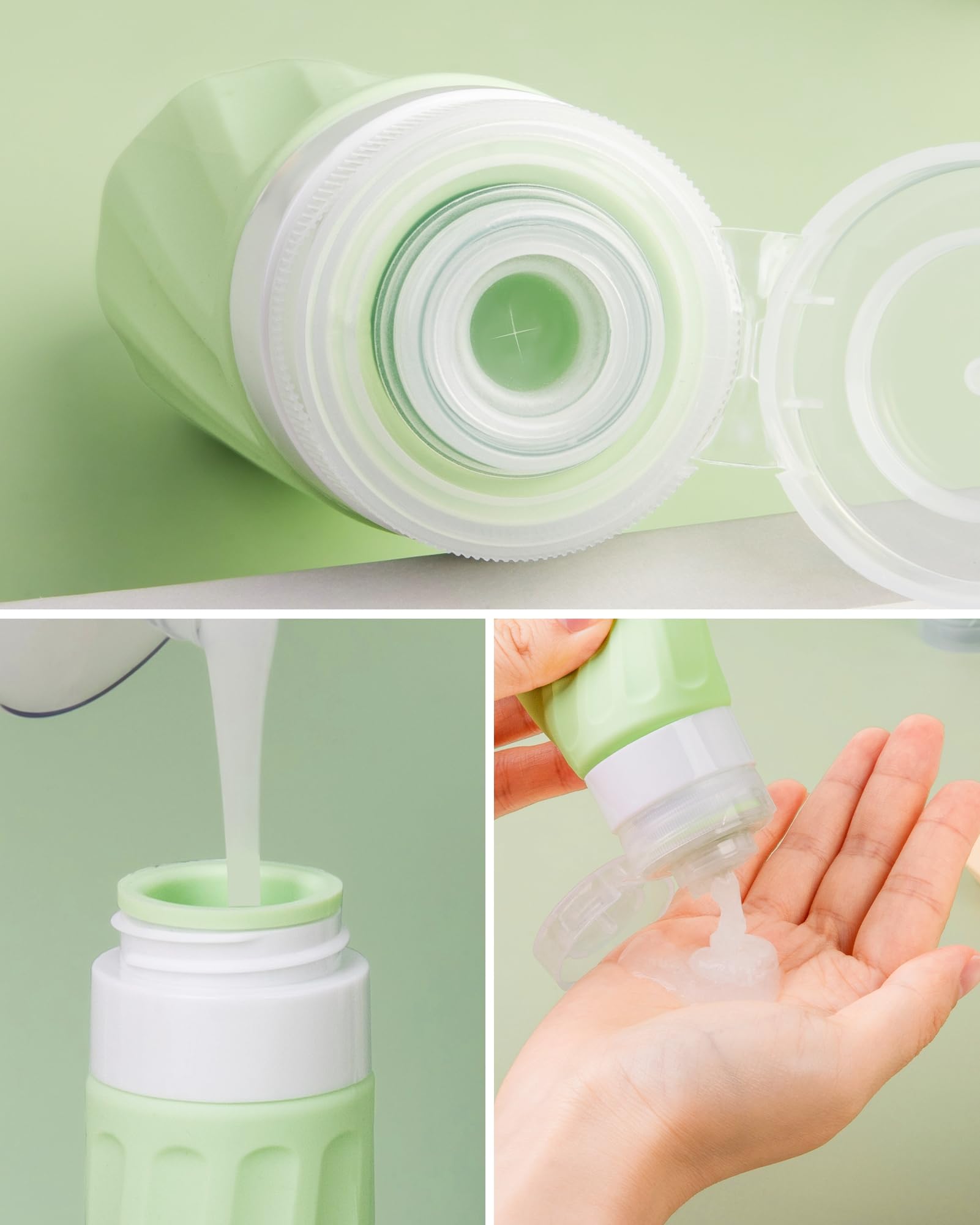 Mrsdry pots crème silicone 1oz pratique pour les lotions