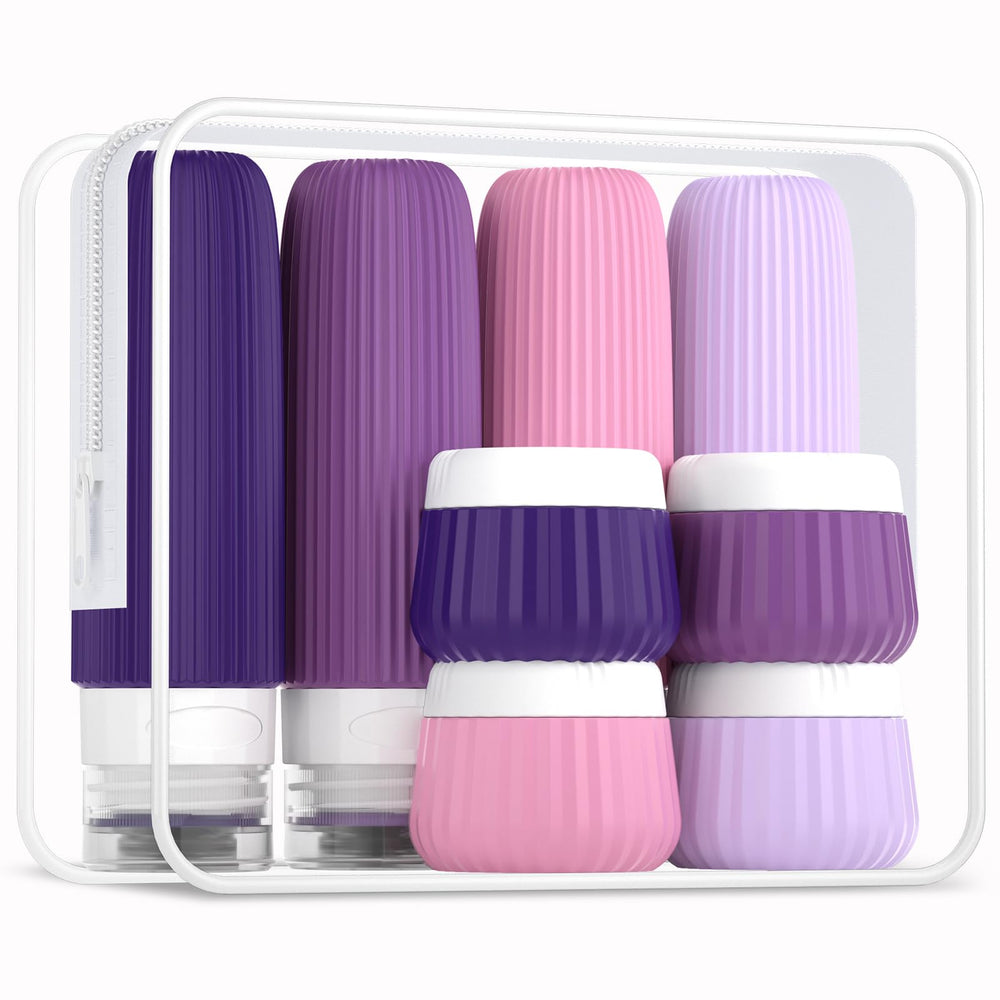 Mrsdry bouteilles doseuses en silicone pour voyage sans fuite.
