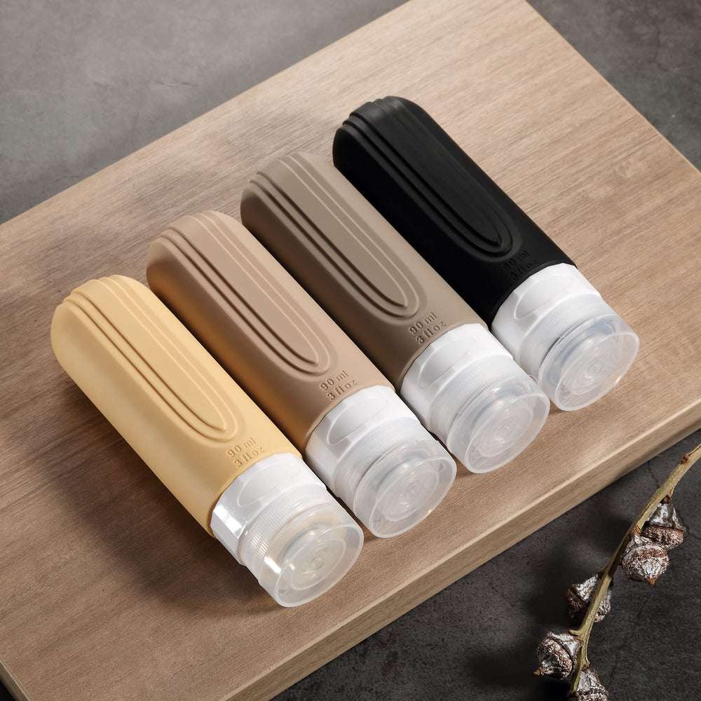 Mrsdry Bouteilles durables en silicone, réutilisables et respectueuses de l'environnement.